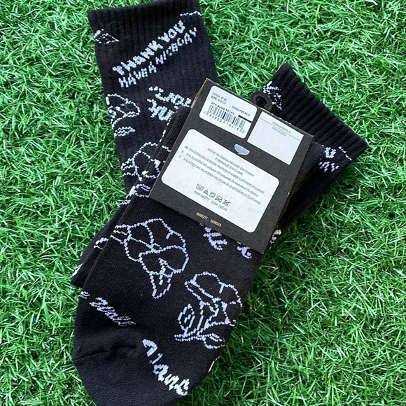 VANS “Off The Wall” Men’s socks "Thank you. Have a nice day. Thank you for..." - Picture 8 of 11